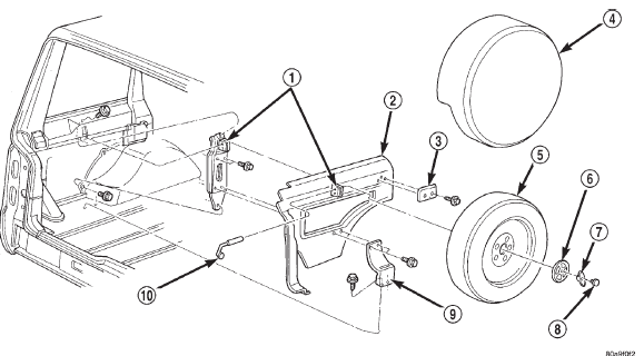 Fig. 69 Spare Tire