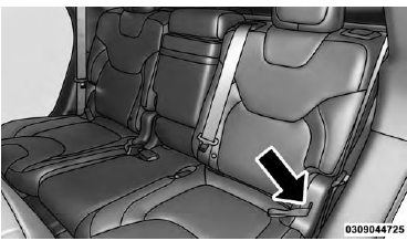 Rear Seat Recliner Pull Strap