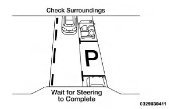 Check Surroundings - Wait For Steering To Complete