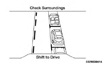Check Surroundings - Shift To Drive