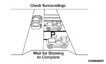 Check Surroundings - Wait For Steering To Complete