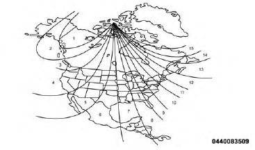 Compass Variance Zone Map