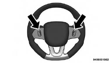 Remote Sound System Controls (Back View Of Steering Wheel)