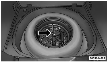 Jack And Spare Tire Fastener