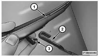 Wiper Blade Removed From Wiper Arm