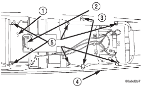 Fig. 7 RKE Receiver Remove/Install