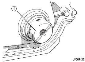 Fig. 75 Timing Case Cover Alignment and Seal Installation Tool 6139