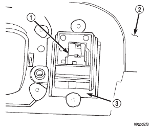 Fig. 7 Rear Door Power Window Switch Remove/Install