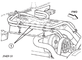 Fig. 49 Heater Hoses (RH Drive Vehicle