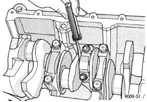 Fig. 33 Checking Connecting Rod Side Clearace-Typical