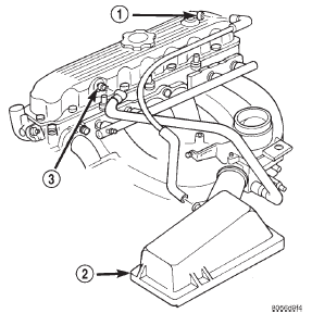 Fig. 50 Crankcase Ventilation (CCV) Hose-2.5L Engine