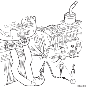 Fig. 33 Front Oxygen Sensor-4.0L-Federal Emissions