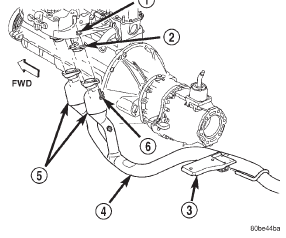 Fig. 2 Exhaust Pipe-4.0L