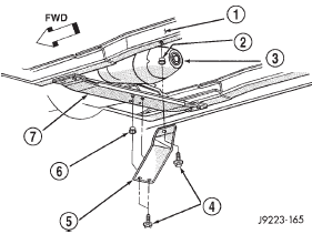 Fig. 2 Transfer Case Skid Plate