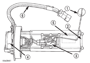 Fig. 2 Fuel Pump Module Components