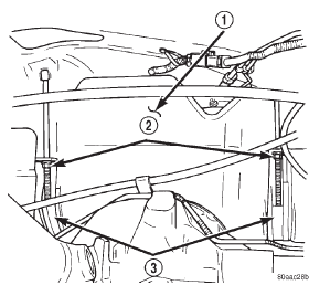 Fig. 36 Fuel Tank Mounting Straps/Nuts
