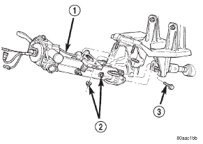 Fig. 4 Tilt Steering Column Mounting