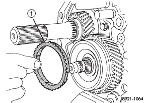 Fig. 52 Remove Fifth Gear Synchro Ring