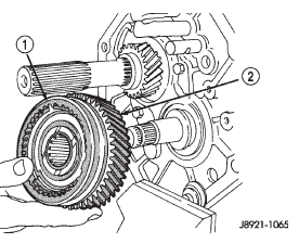 Fig. 53 Remove Fifth Gear and Synchro Assembly
