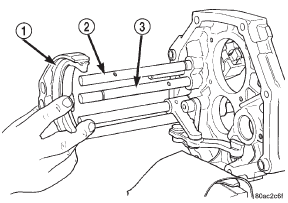 Fig. 64 Remove 1-2 Shift Fork