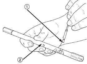 Fig. 76 Install 1-2 Shift Rail Interlock Pin