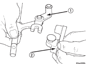 Fig. 79 Install Reverse Arm Bracket to Fork