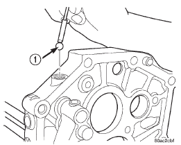 Fig. 82 Install Fifth Gear Check Ball