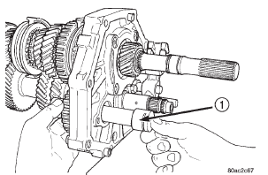 Fig. 89 Install Reverse Idler Shaft