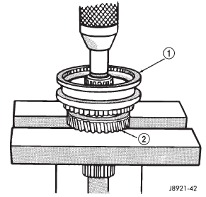 Fig. 106 Remove 3-4 Synchronizer And Third Gear