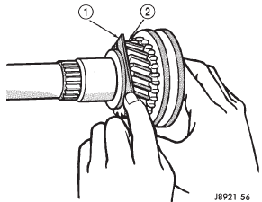 Fig. 110 Check Third Gear Clear