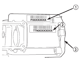 Fig. 2 NV3550 Identification