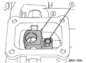 Fig. 40 Install Shift Arm Retainer Bolt