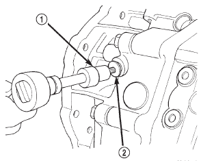 Fig. 45 Install Detent Ball Plug