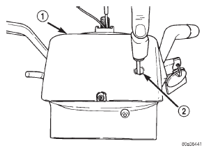 Fig. 2 Key Cylinder Release Access Hole