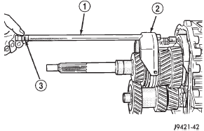 Fig. 110 Shift Shaft Installation