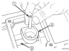Fig. 118 Starting Roll Pin In Shift Socket