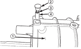 Fig. 125 Installing Shift Shaft Detent Plunger, Spring, and Plug