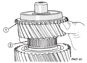 Fig. 80 Installing Third Gear