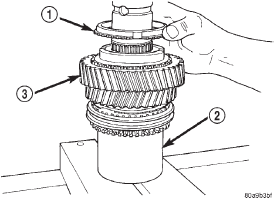 Fig. 69 First Gear Synchro Ring Installation