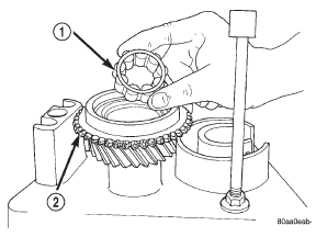 Fig. 91 Installing Pilot Bearing In Input Shaft