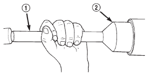 Fig. 11 Installing Transmission Housing Yoke Seal