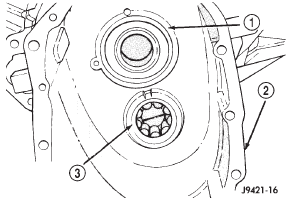 Fig. 24 Input Shaft Bearing and Countershaft Front Bearing Race Location