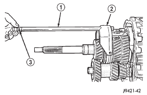 Fig. 28 Shift Shaft Removal