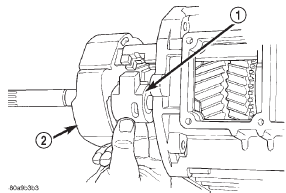 Fig. 30 Removing Shift Shaft Lever And Bushing