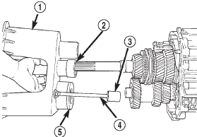 Fig. 33 Installing Assembly Fixture On Geartrain