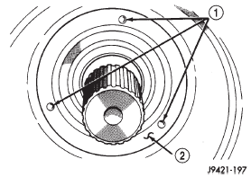 Fig. 39 Location Of Dimples In Seal Face-4WD