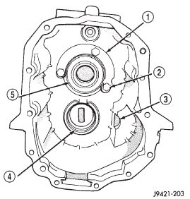 Fig. 43 Rear Adapter Housing Components