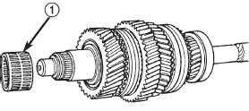 Fig. 44 Third Gear Needle Bearing Removal