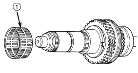 Fig. 50 First Gear Needle Bearing Removal