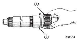 Fig. 59 Reverse Gear Bearing Installation